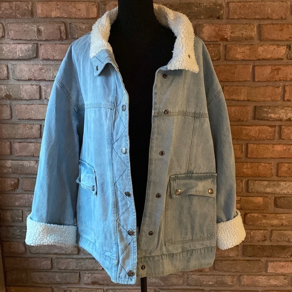 The Shop Forward Denim Jacket XL/2XL EUC